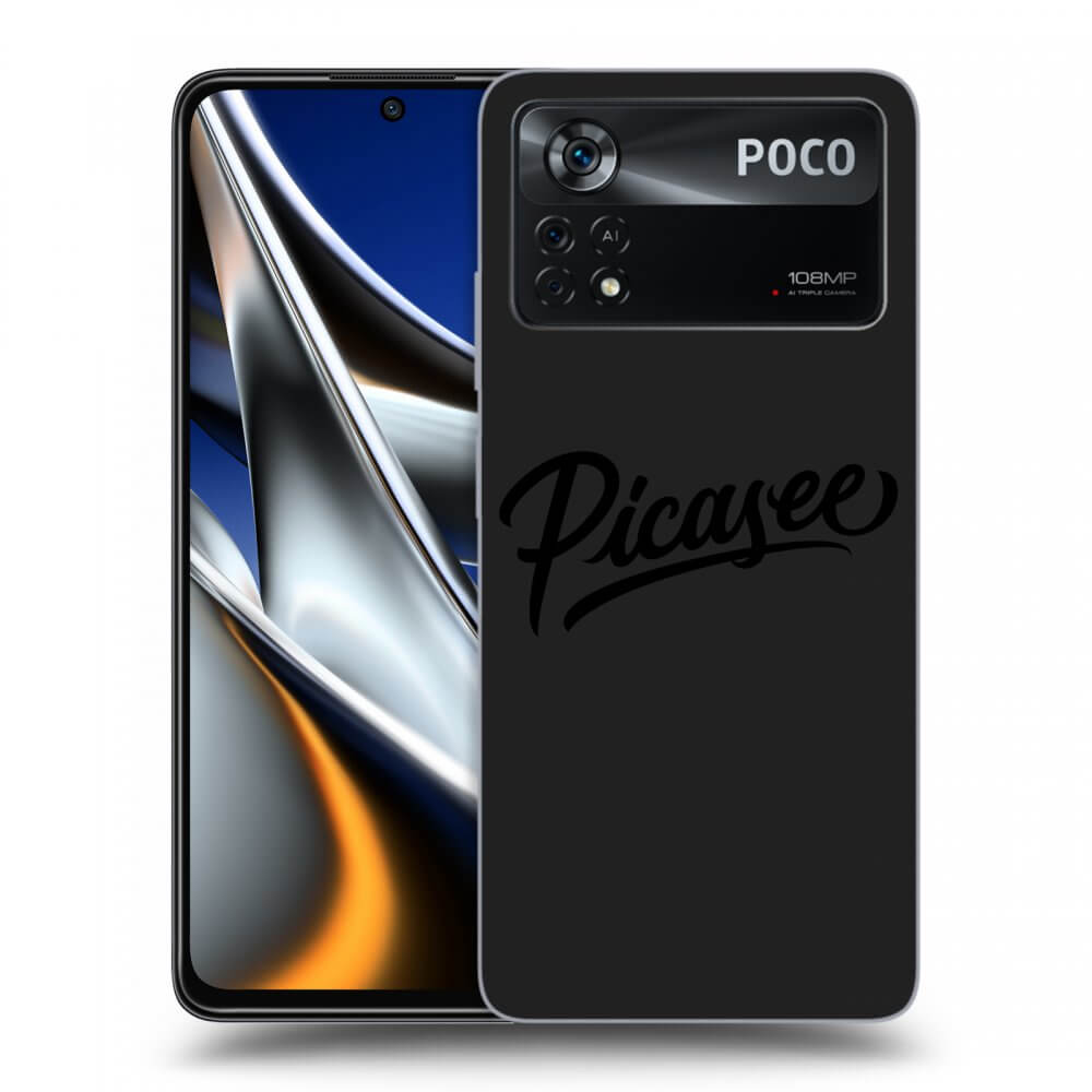 Picasee husă neagră din silicon pentru Xiaomi Poco X4 Pro 5G - Picasee - black