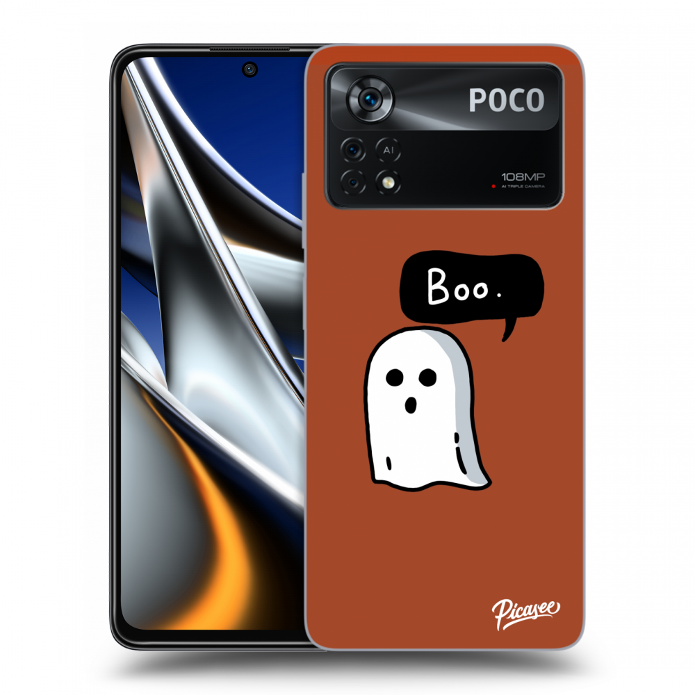 Picasee husă transparentă din silicon pentru Xiaomi Poco X4 Pro 5G - Boo