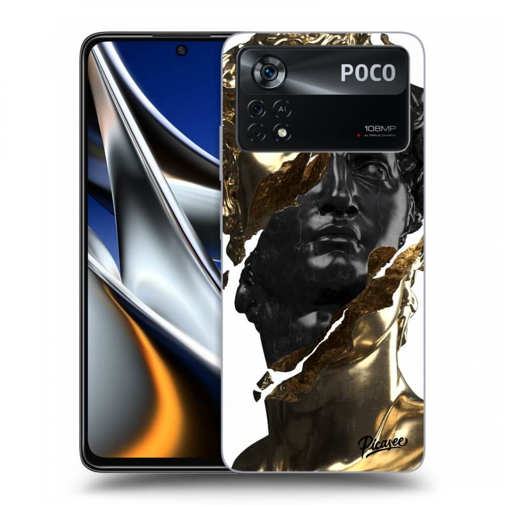 Picasee ULTIMATE CASE pentru Xiaomi Poco X4 Pro 5G - Gold - Black