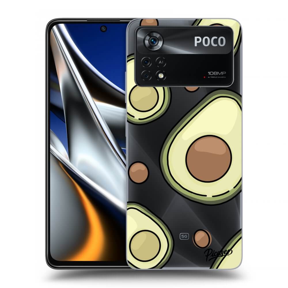 Picasee husă transparentă din silicon pentru Xiaomi Poco X4 Pro 5G - Avocado