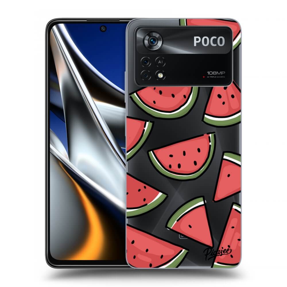 Picasee husă transparentă din silicon pentru Xiaomi Poco X4 Pro 5G - Melone
