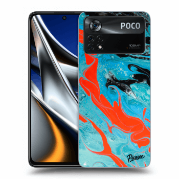 Picasee ULTIMATE CASE pentru Xiaomi Poco X4 Pro 5G - Blue Magma