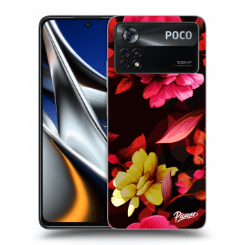 Husă pentru Xiaomi Poco X4 Pro 5G - Dark Peonny