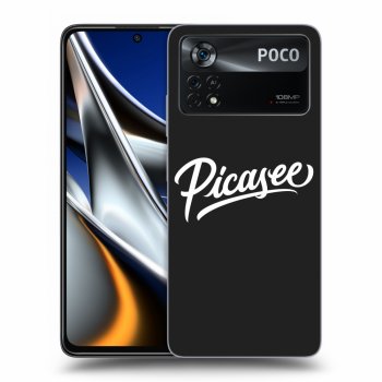 Picasee husă neagră din silicon pentru Xiaomi Poco X4 Pro 5G - Picasee - White