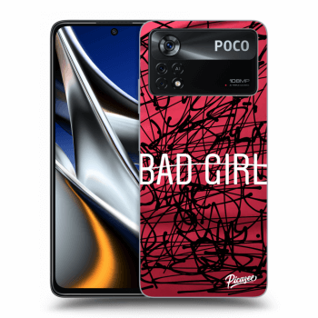 Picasee husă transparentă din silicon pentru Xiaomi Poco X4 Pro 5G - Bad girl