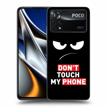 Husă pentru Xiaomi Poco X4 Pro 5G - Angry Eyes - Transparent