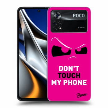 Husă pentru Xiaomi Poco X4 Pro 5G - Cloudy Eye - Pink