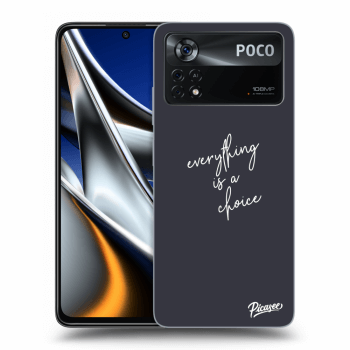 Picasee ULTIMATE CASE pentru Xiaomi Poco X4 Pro 5G - Everything is a choice