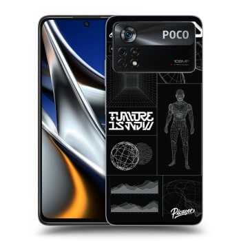 Picasee husă neagră din silicon pentru Xiaomi Poco X4 Pro 5G - BLACK BODY