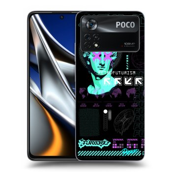 Picasee husă neagră din silicon pentru Xiaomi Poco X4 Pro 5G - RETRO
