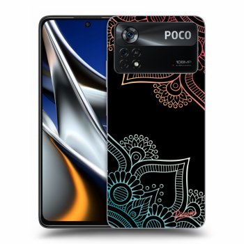 Husă pentru Xiaomi Poco X4 Pro 5G - Flowers pattern