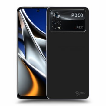 Picasee husă neagră din silicon pentru Xiaomi Poco X4 Pro 5G - Clear
