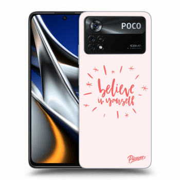 Picasee ULTIMATE CASE pentru Xiaomi Poco X4 Pro 5G - Believe in yourself