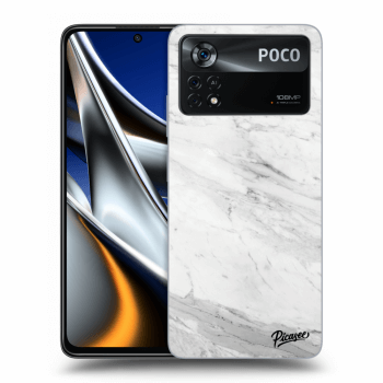 Husă pentru Xiaomi Poco X4 Pro 5G - White marble