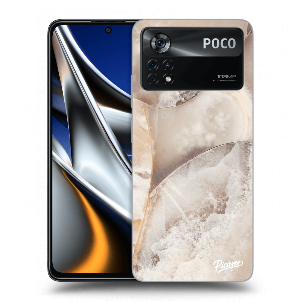 Picasee ULTIMATE CASE pentru Xiaomi Poco X4 Pro 5G - Cream marble