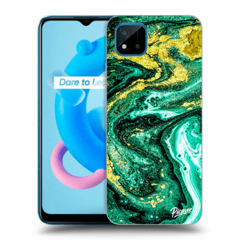 Husă pentru Realme C11 (2021) - Green Gold