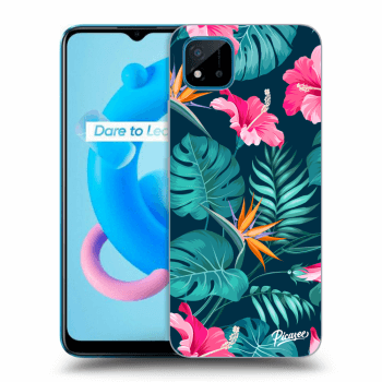 Husă pentru Realme C11 (2021) - Pink Monstera