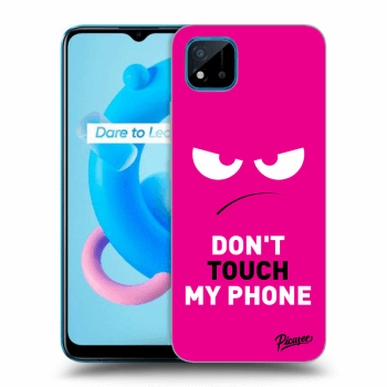 Picasee ULTIMATE CASE pentru Realme C11 (2021) - Angry Eyes - Pink