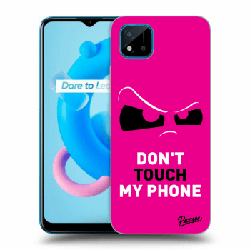Husă pentru Realme C11 (2021) - Cloudy Eye - Pink