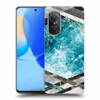 Husă pentru Huawei Nova 9 SE - Blue geometry