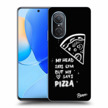 Picasee husă transparentă din silicon pentru Huawei Nova 9 SE - Pizza