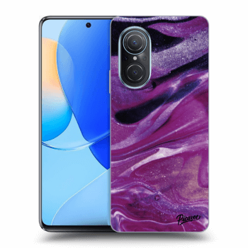 Husă pentru Huawei Nova 9 SE - Purple glitter