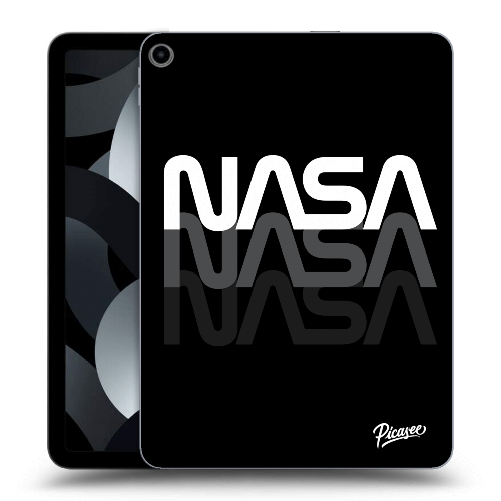 Picasee husă neagră din silicon pentru Apple iPad Air 5 10.9" 2022 - NASA Triple