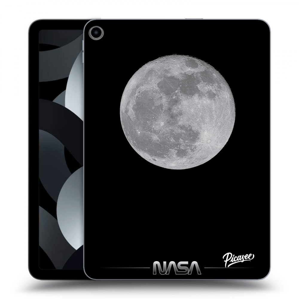 Picasee husă neagră din silicon pentru Apple iPad Air 5 10.9" 2022 - Moon Minimal