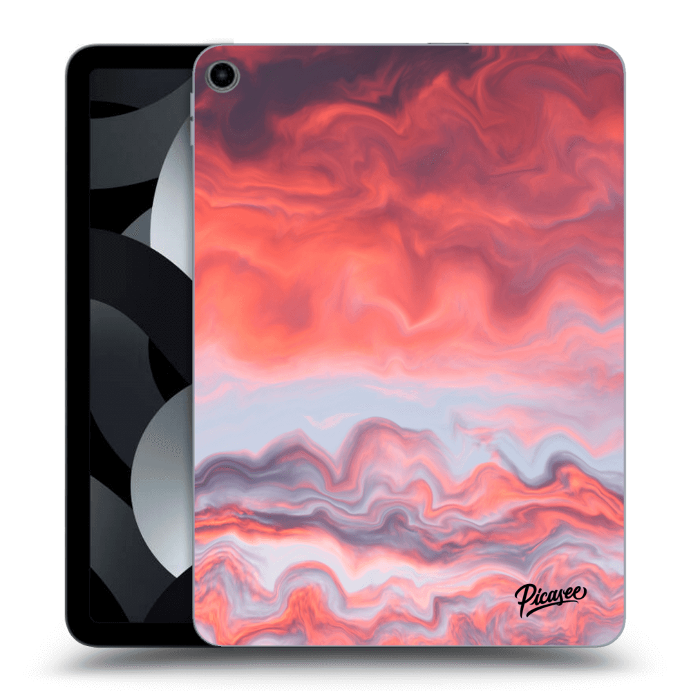 Picasee husă neagră din silicon pentru Apple iPad Air 5 10.9" 2022 - Sunset