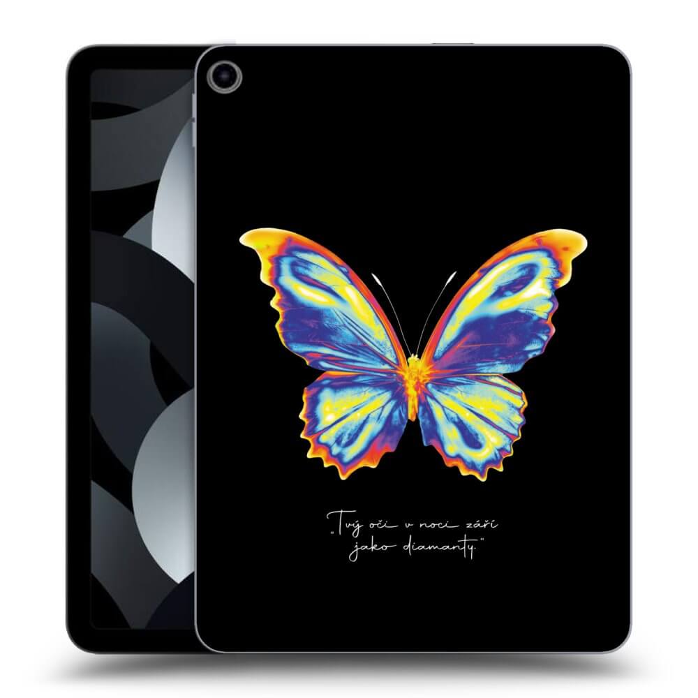 Picasee husă transparentă din silicon pentru Apple iPad Air 5 10.9" 2022 - Diamanty Black