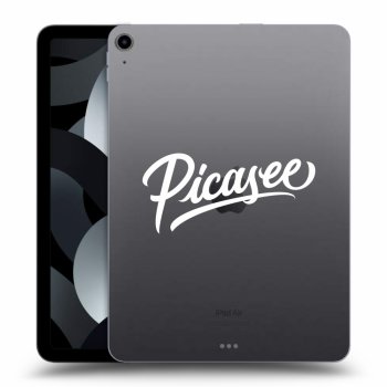 Husă pentru Apple iPad Air 5 10.9" 2022 - Picasee - old logo - white