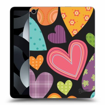 Husă pentru Apple iPad Air 5 10.9" 2022 - Colored heart
