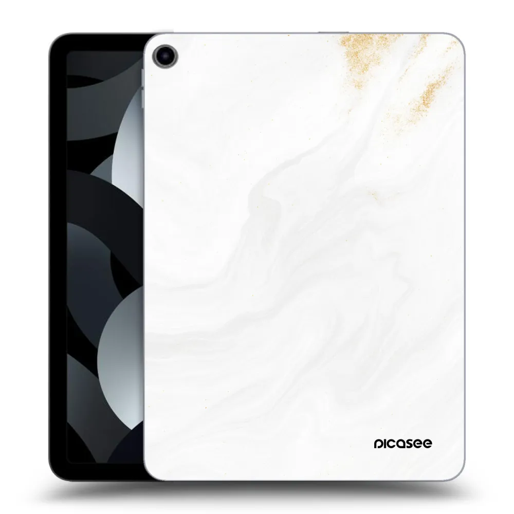 Picasee husă transparentă din silicon pentru Apple iPad Air 5 10.9" 2022 - White