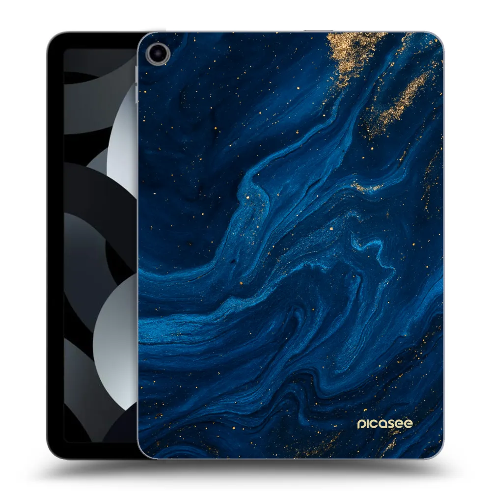 Picasee husă transparentă din silicon pentru Apple iPad Air 5 10.9" 2022 - Blue