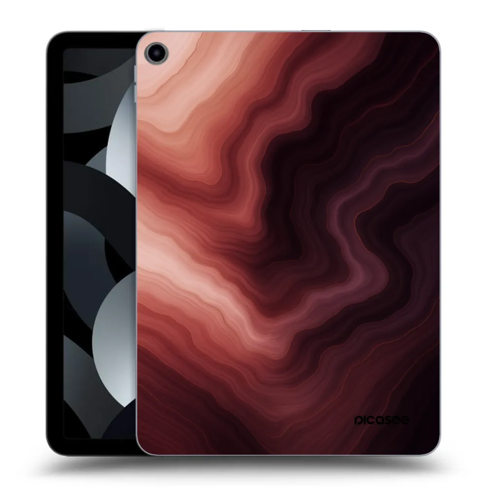 Picasee husă transparentă din silicon pentru Apple iPad Air 5 10.9" 2022 - Rouge