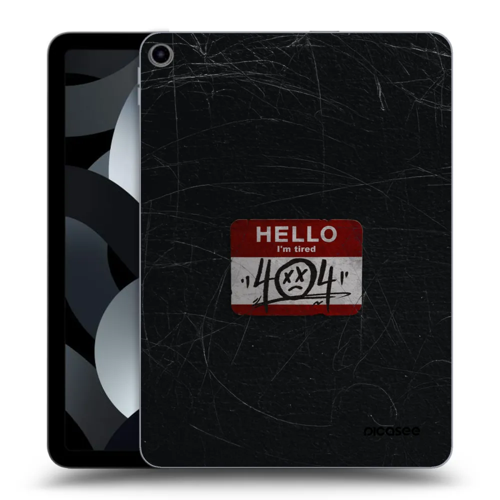 Picasee husă transparentă din silicon pentru Apple iPad Air 5 10.9" 2022 - HELLO 404