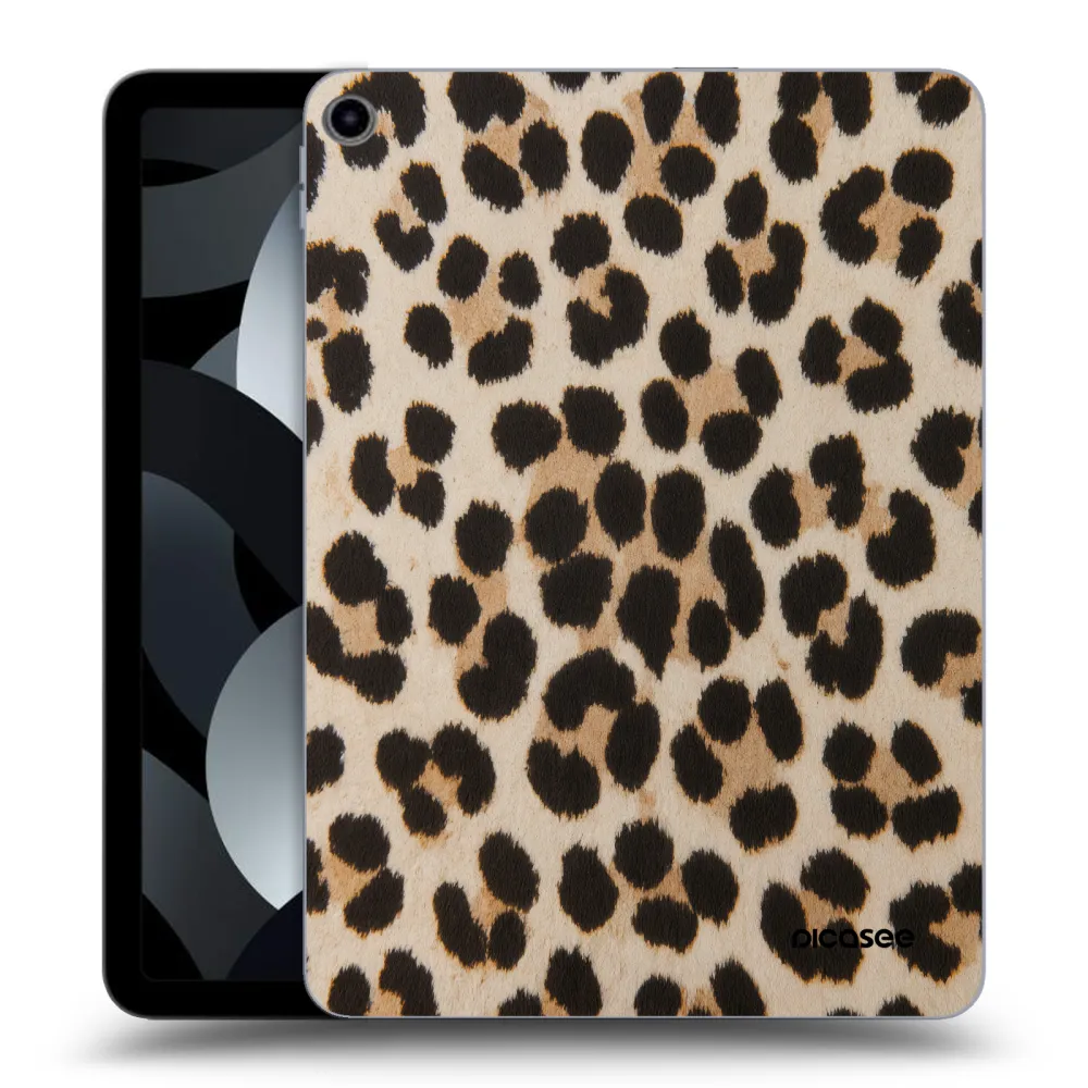 Picasee husă transparentă din silicon pentru Apple iPad Air 5 10.9" 2022 - Brown Tiger