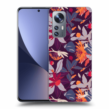 Husă pentru Xiaomi 12 - Purple Leaf