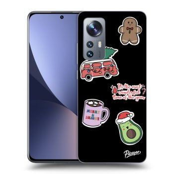 Husă pentru Xiaomi 12 - Christmas Stickers