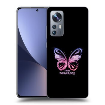 Picasee husă transparentă din silicon pentru Xiaomi 12 - Diamanty Purple