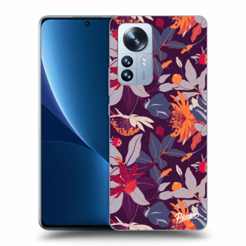 Husă pentru Xiaomi 12 Pro - Purple Leaf