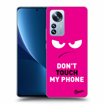 Picasee ULTIMATE CASE pentru Xiaomi 12 Pro - Angry Eyes - Pink