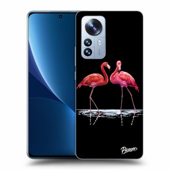 Husă pentru Xiaomi 12 Pro - Flamingos couple