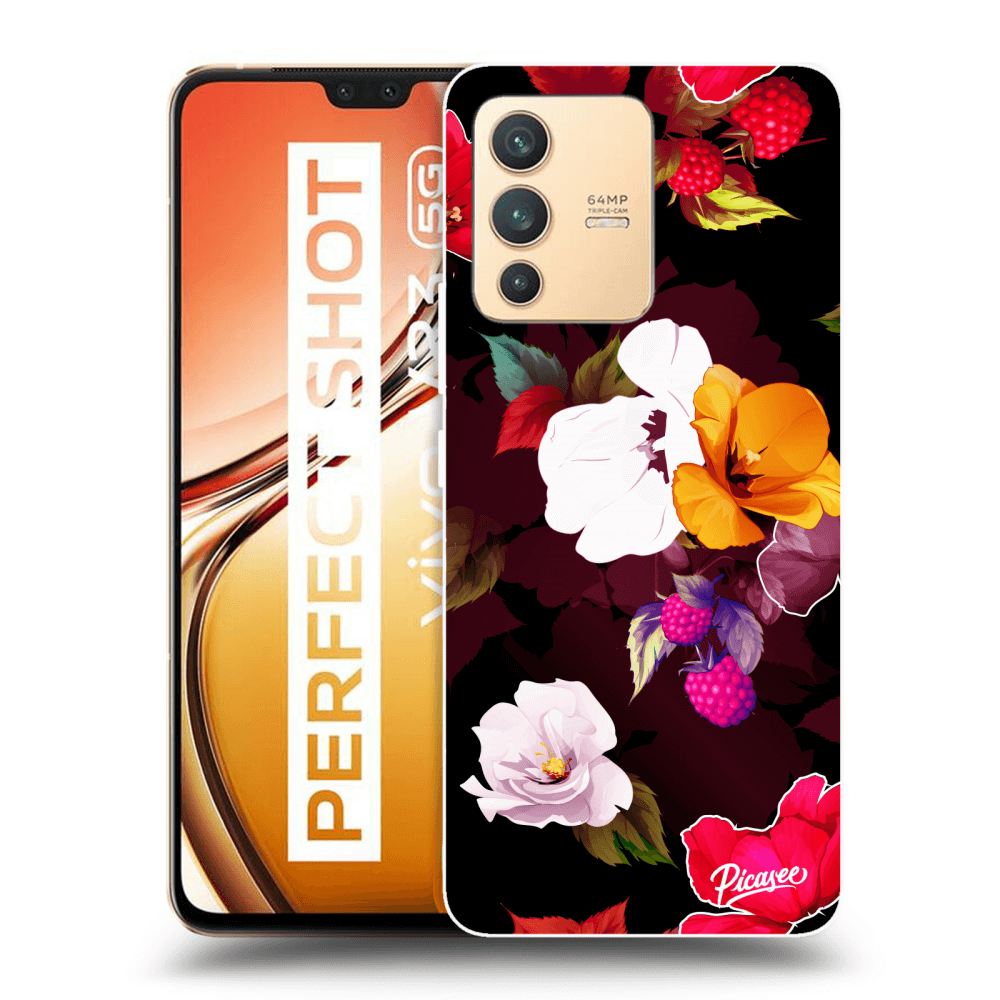 Picasee ULTIMATE CASE pentru Vivo V23 5G - Flowers and Berries