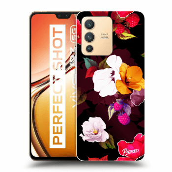 Husă pentru Vivo V23 5G - Flowers and Berries