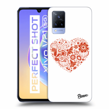 Husă pentru Vivo V21 5G - Big heart