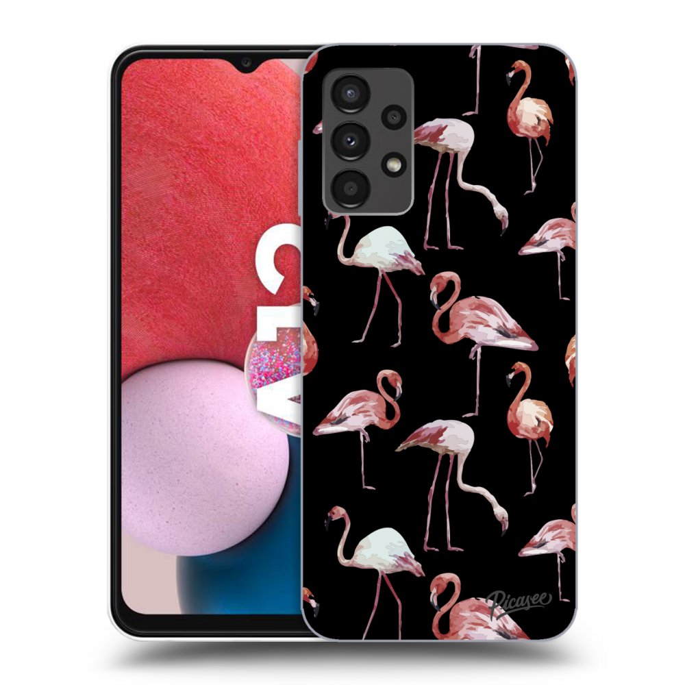 Picasee ULTIMATE CASE pentru Samsung Galaxy A13 4G A135 - Flamingos