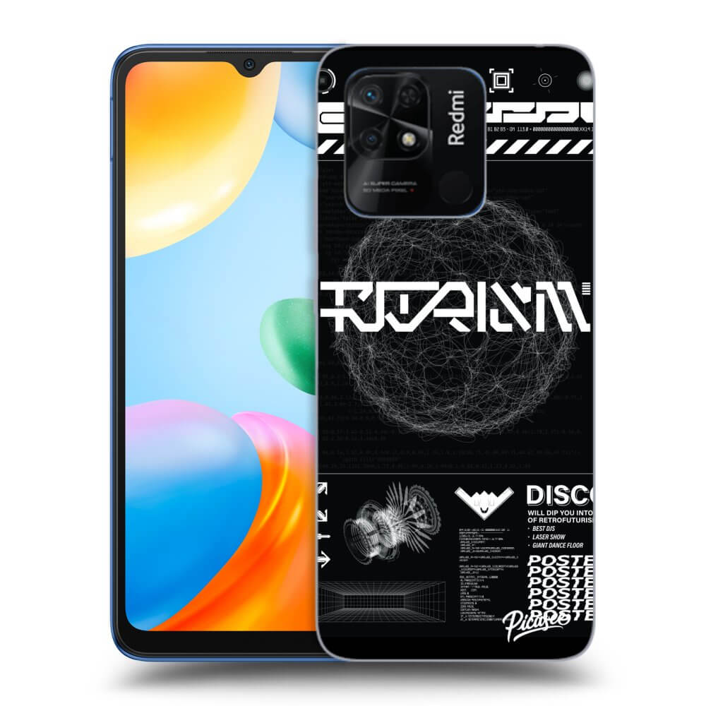 Picasee ULTIMATE CASE pentru Xiaomi Redmi 10C - BLACK DISCO