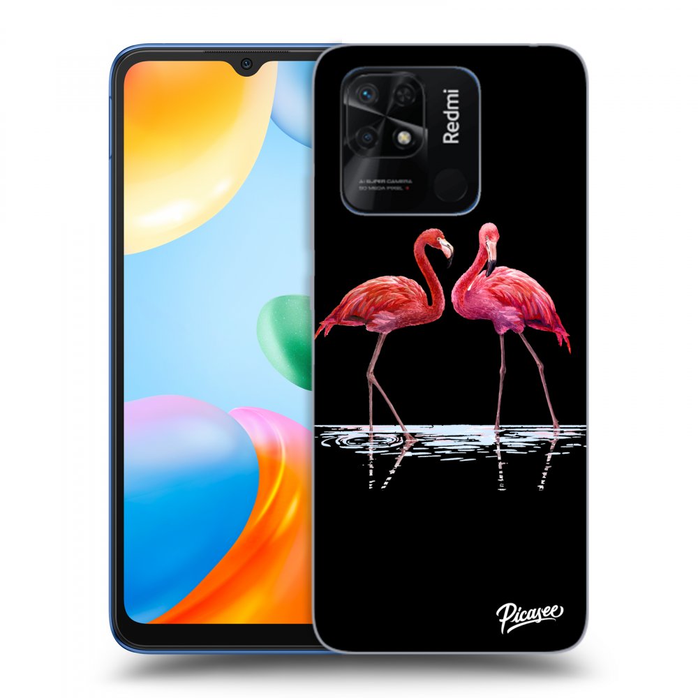 Picasee ULTIMATE CASE pentru Xiaomi Redmi 10C - Flamingos couple