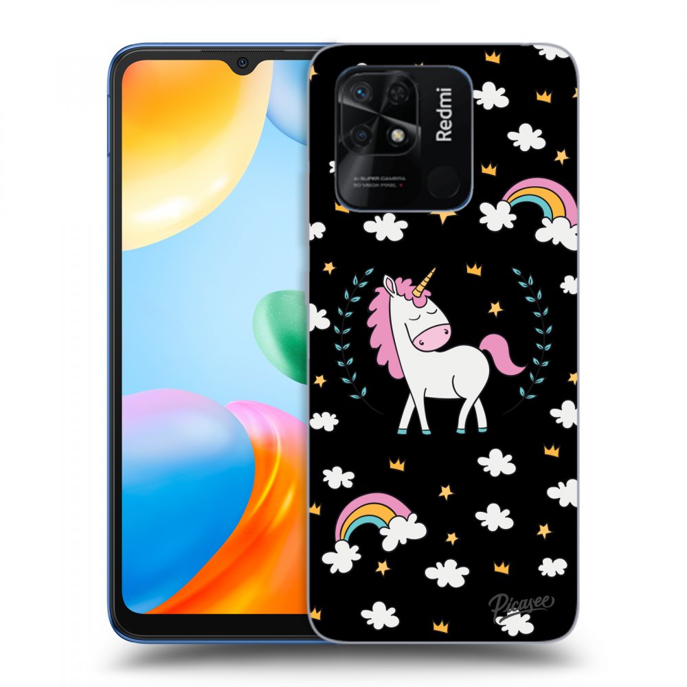 Picasee ULTIMATE CASE pentru Xiaomi Redmi 10C - Unicorn star heaven
